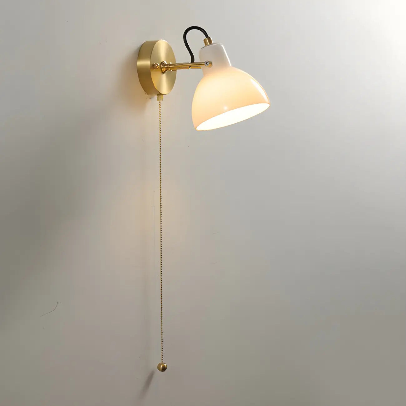 Applique murale de 12,5 à 22,5 cm avec chaînette pour la décoration de chambre