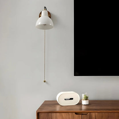 Applique murale de 12,5 à 22,5 cm avec chaînette pour la décoration de chambre