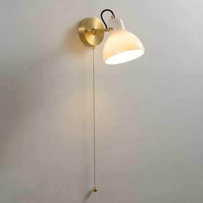 Applique murale de 12,5 à 22,5 cm avec chaînette pour la décoration de chambre