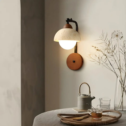 Applique murale blanche de style industriel pour la décoration du salon