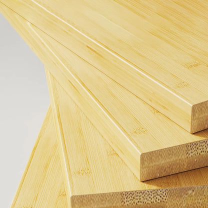 Table de chevet scandinave en bois massif naturel