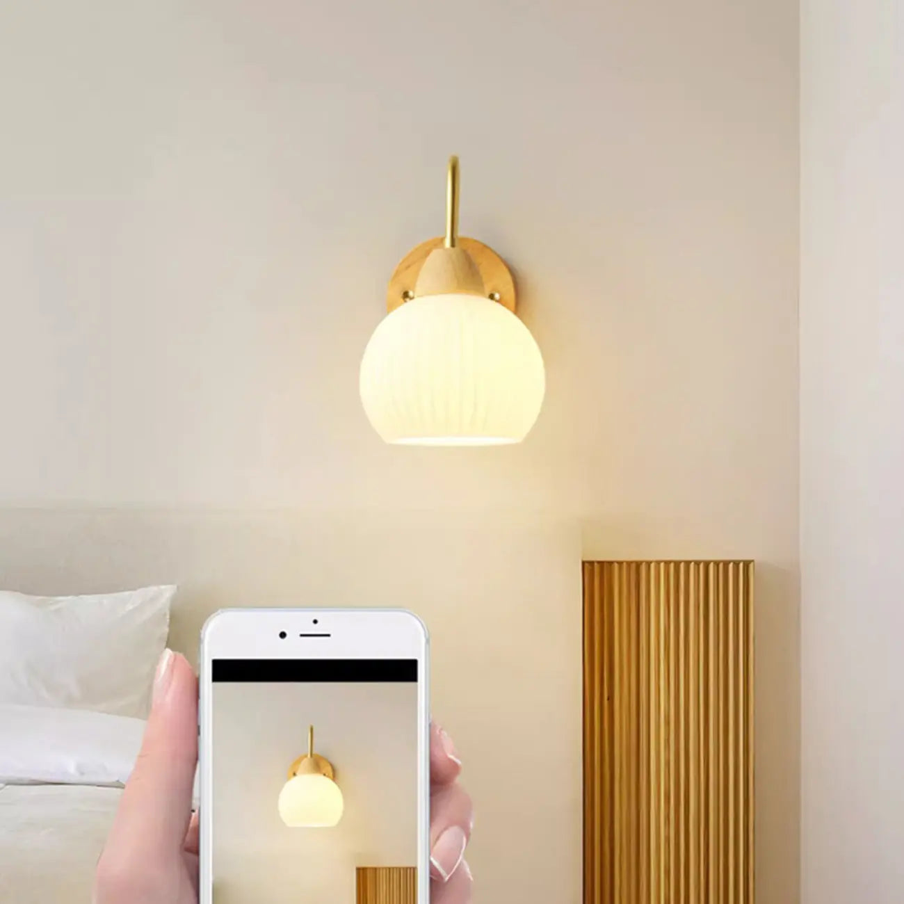 Applique murale LED simple de 10 à 14 pouces pour l'éclairage de chambre