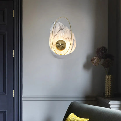Applique murale unique avec abat-jour en résine pour éclairage de chambre