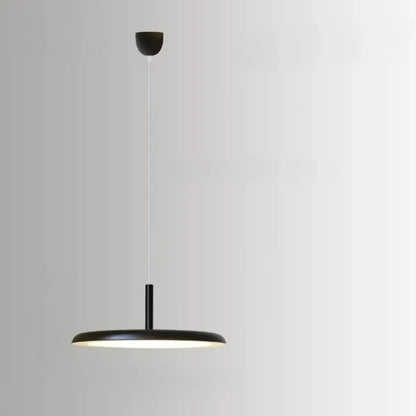 Suspension LED ronde moderne à longueur réglable pour salle à manger