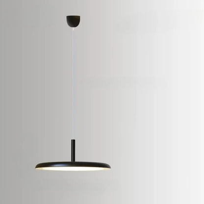 Suspension LED ronde moderne à longueur réglable pour salle à manger