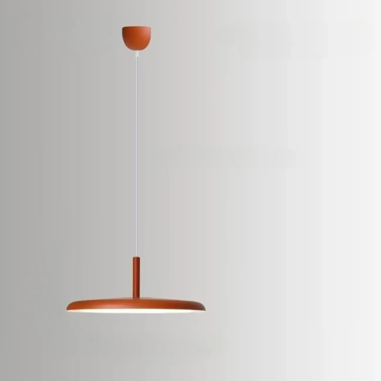 Suspension LED ronde moderne à longueur réglable pour salle à manger