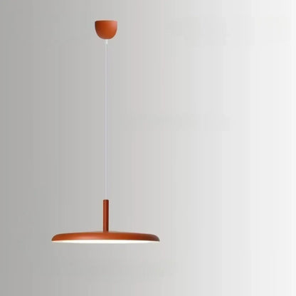 Suspension LED ronde moderne à longueur réglable pour salle à manger