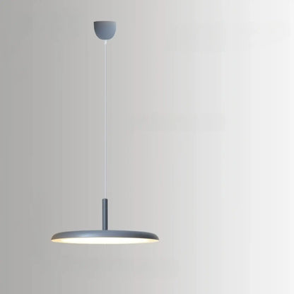 Suspension LED ronde moderne à longueur réglable pour salle à manger