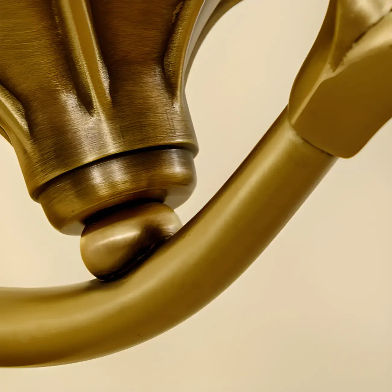 Applique murale en laiton de 25 à 35 cm avec abat-jour en verre pour chambre à coucher