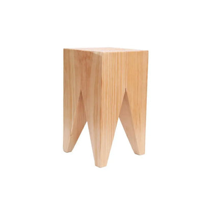 Table d'appoint moderne en bois en forme de tambour avec plateau rabattable pour salon