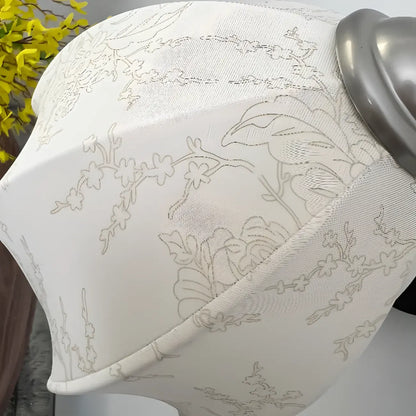 Applique murale vintage 6,5 avec abat-jour conique en tissu pour chambre à coucher