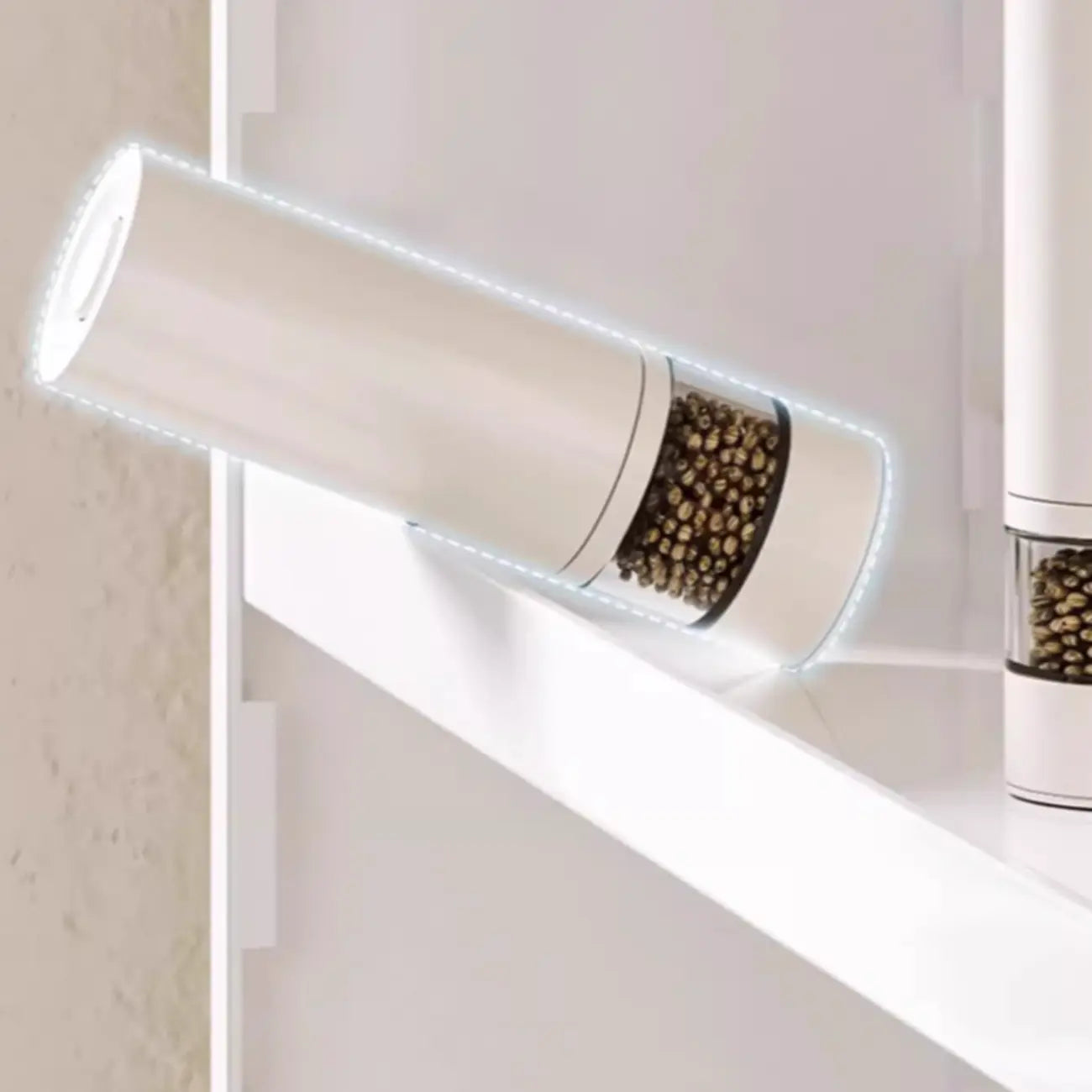 Étagères de rangement murales de cuisine en métal réglables avec crochets