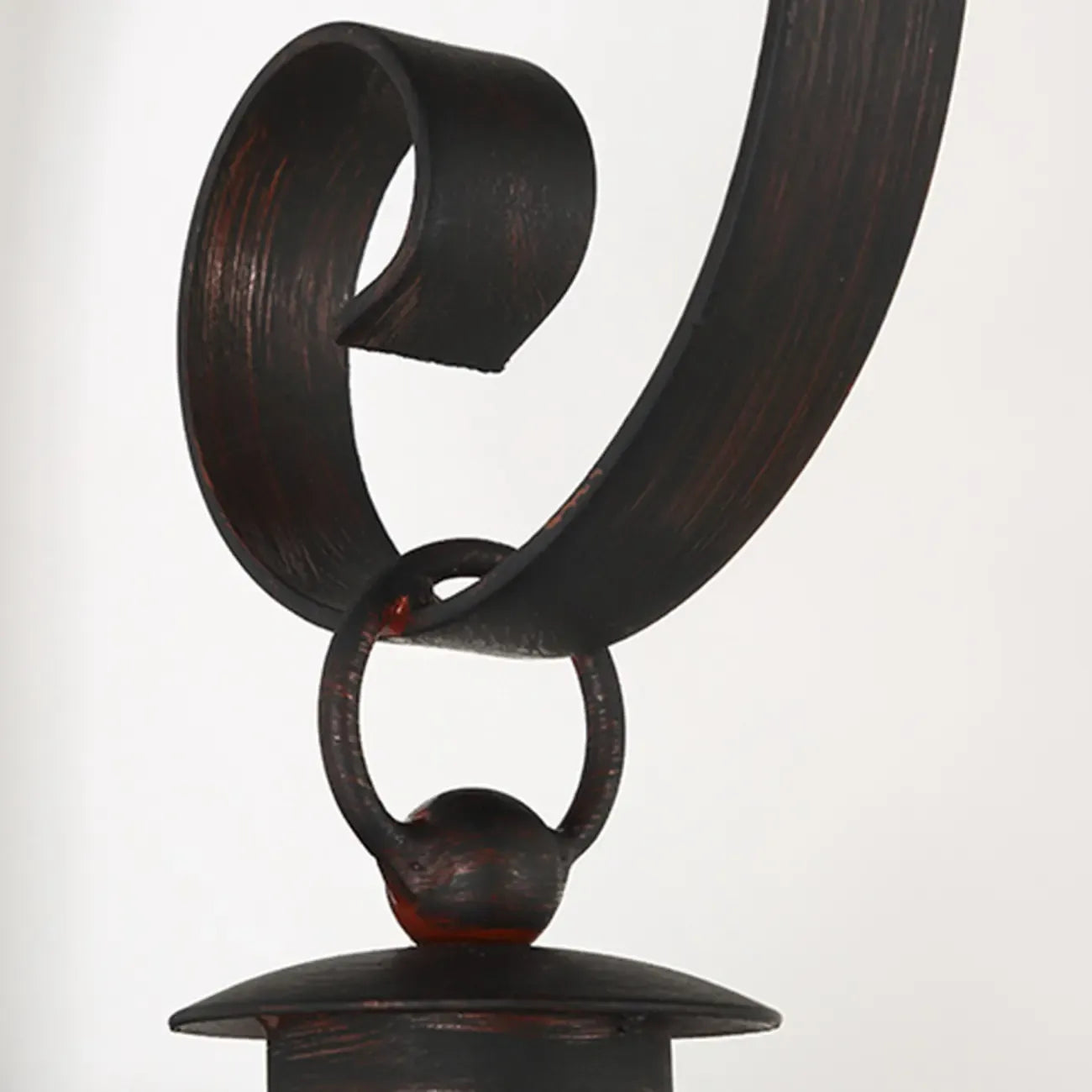 Lanterne murale d'extérieur moderne en métal et verre dépoli noir