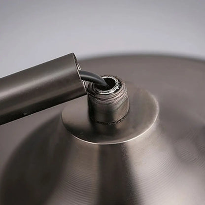 Lampadaire industriel rétro réglable en métal