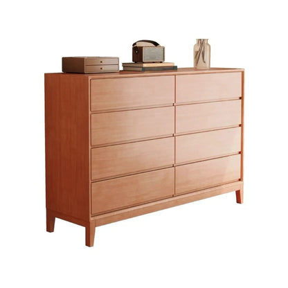 Commodes de rangement à 4 niveaux en bois naturel, style minimaliste, pour salon