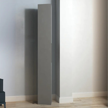 Vitrine moderne et élégante à étagères hautes rectangulaires en bois