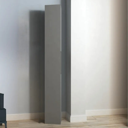 Vitrine moderne et élégante à étagères hautes rectangulaires en bois