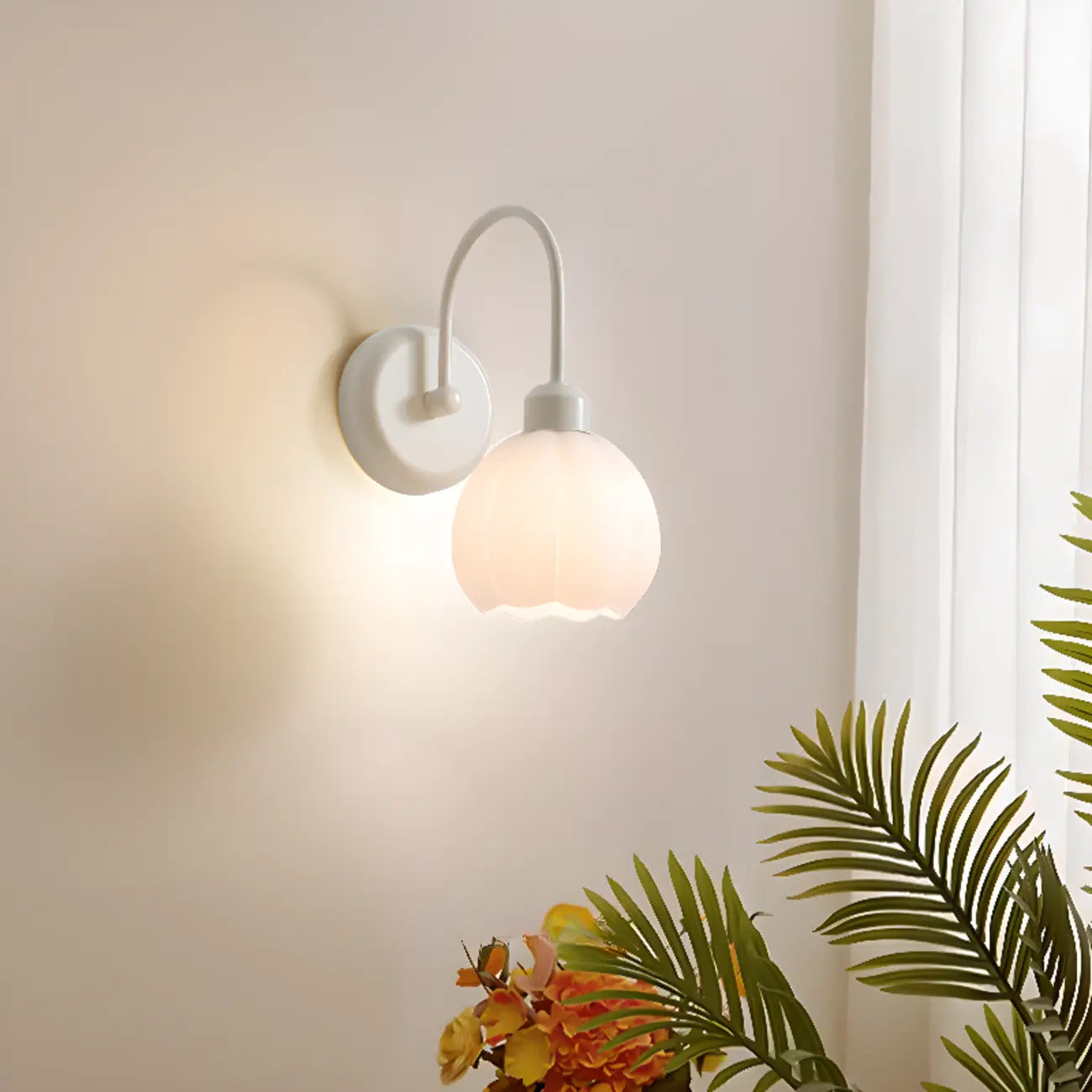 Applique murale élégante en fonte pour la décoration de la chambre