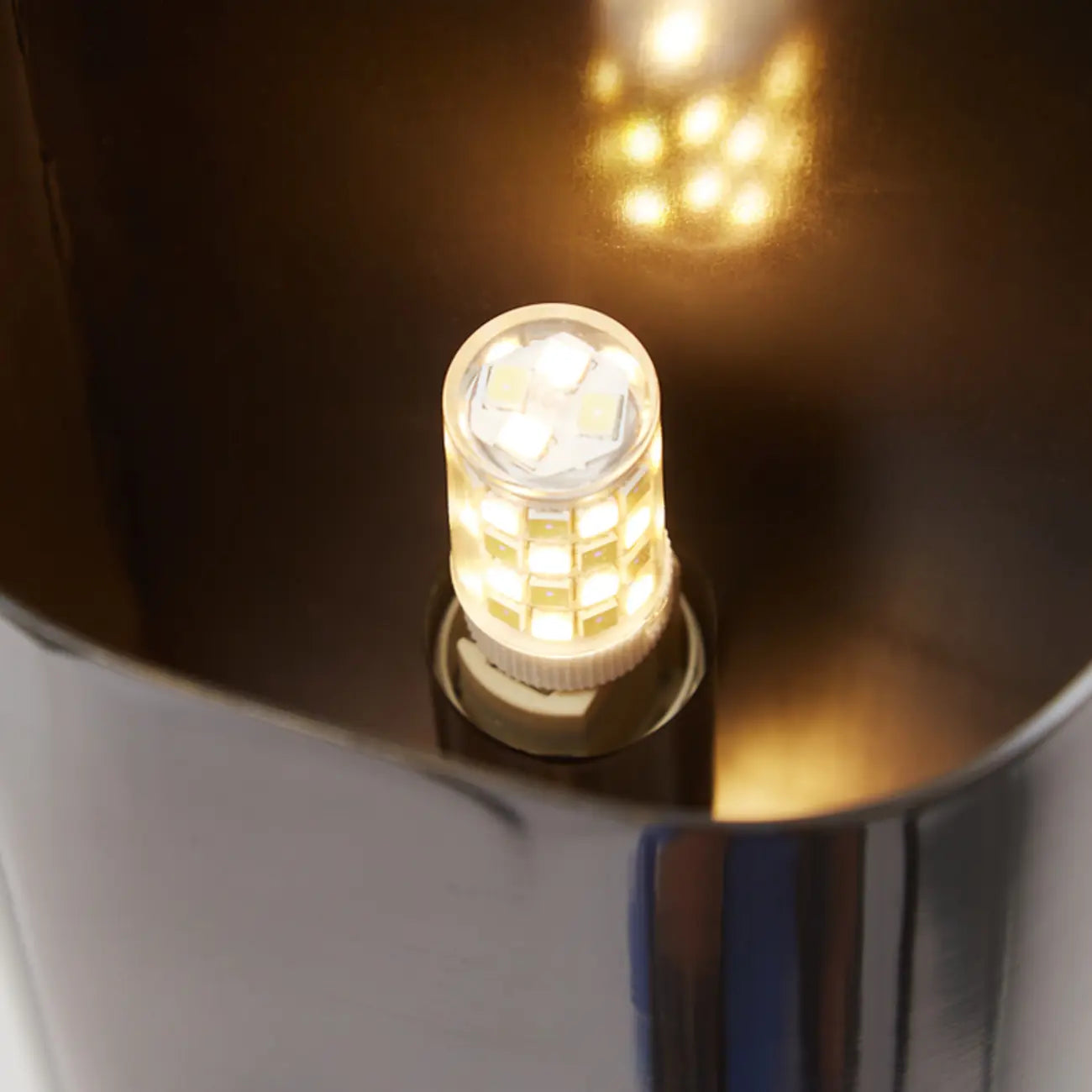 Applique murale LED à 2 lumières en cuivre, finition or/noir