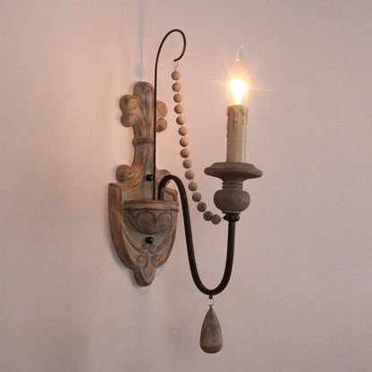 Applique murale vintage en cristal de style candélabre pour éclairage intérieur