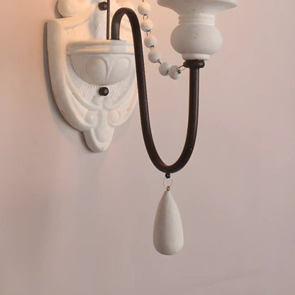 Applique murale vintage en cristal de style candélabre pour éclairage intérieur