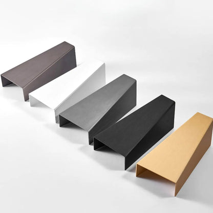 Applique murale géométrique simple à 2 lumières avec abat-jour en métal