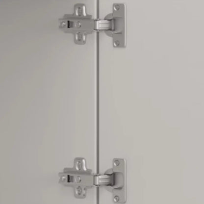 Meuble TV rectangulaire en bois blanc de 71 pouces avec rangement