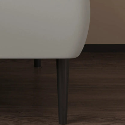 Table de chevet simple à deux tiroirs avec plateau en pierre frittée