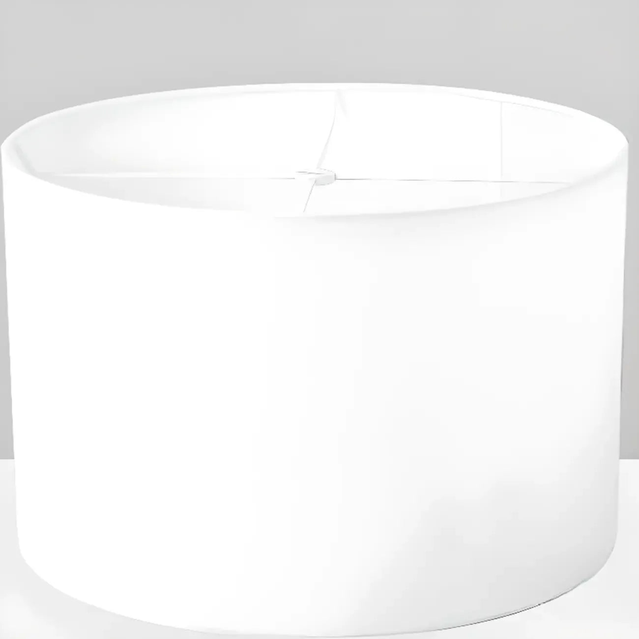 Lampe de table moderne en pierre avec abat-jour en tissu, compatible LED