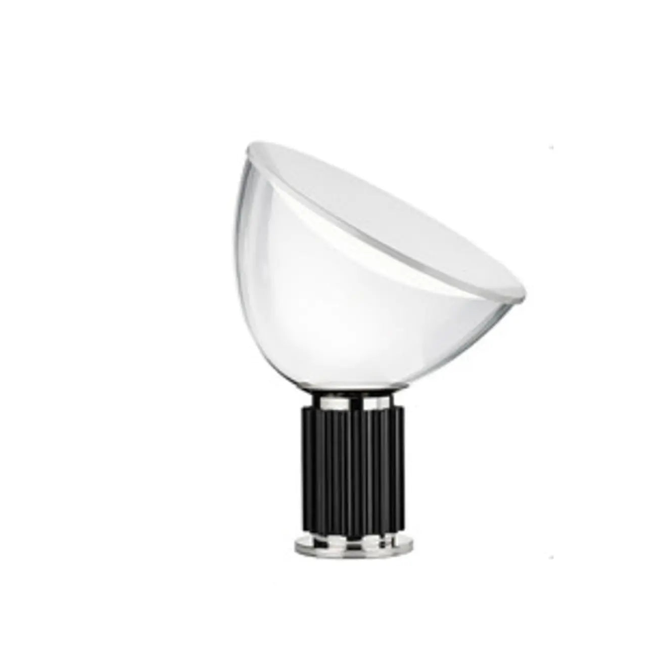Lampe de table moderne en verre avec options LED