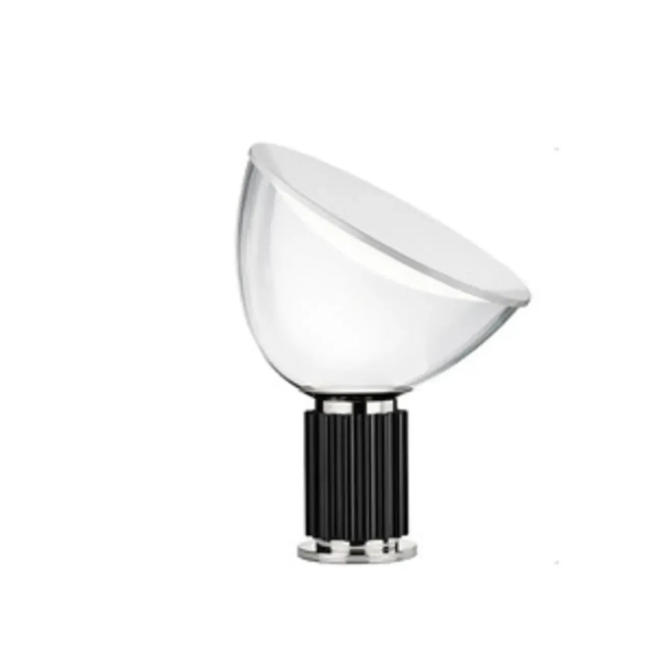 Lampe de table moderne en verre avec options LED