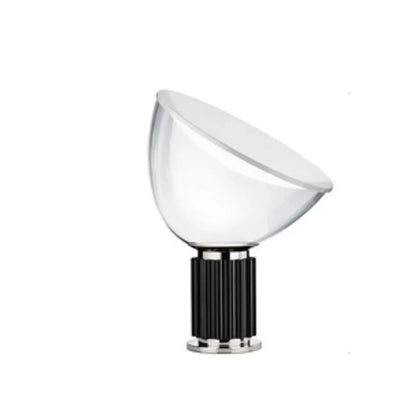 Lampe de table moderne en verre avec options LED