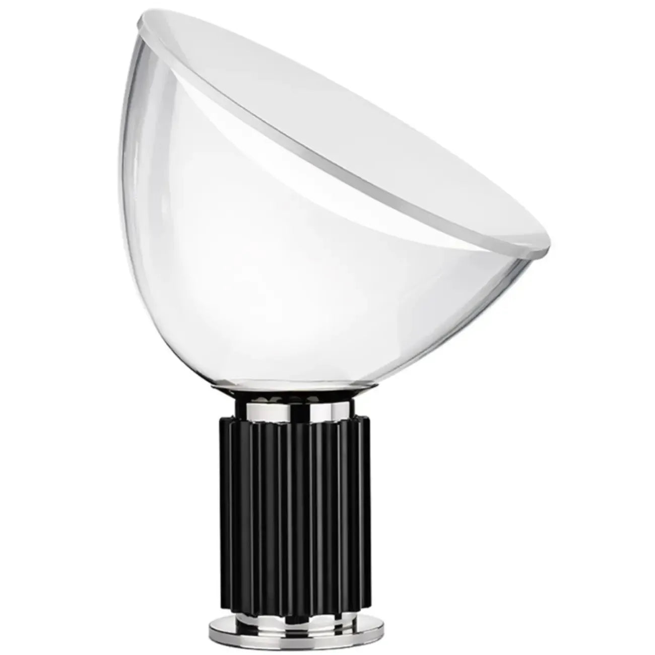 Lampe de table moderne en verre avec options LED
