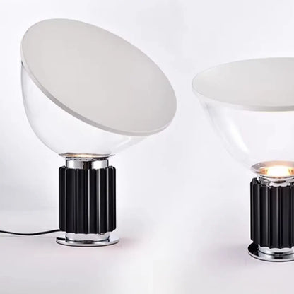 Lampe de table moderne en verre avec options LED