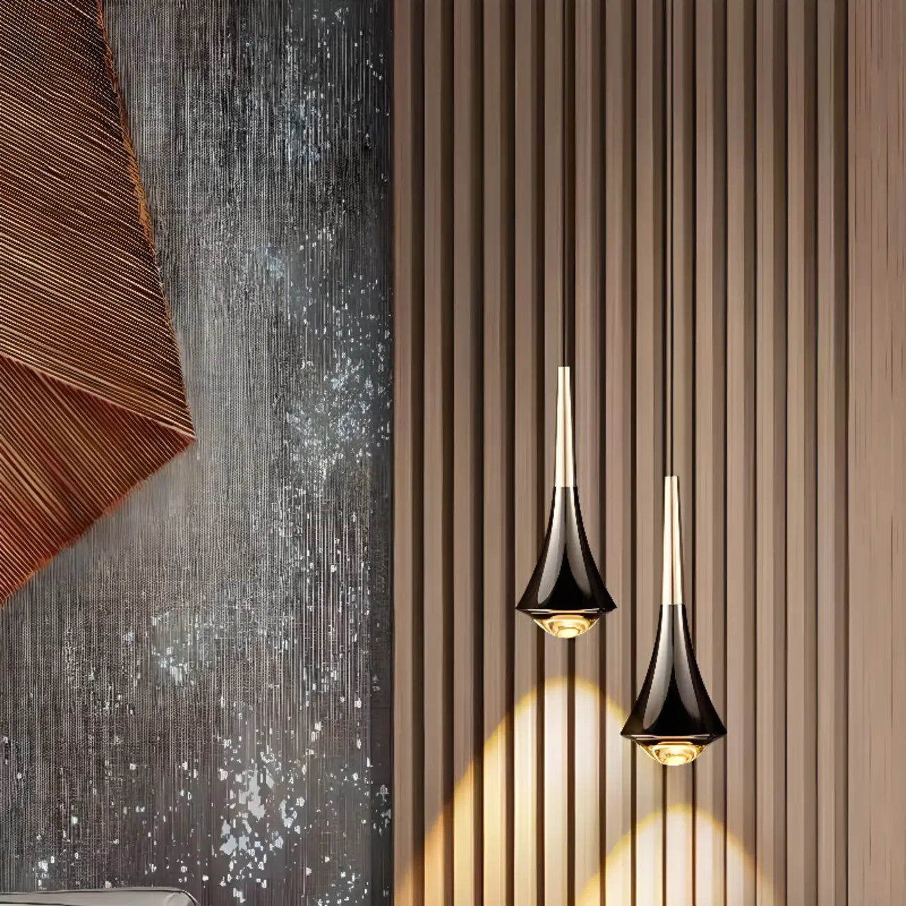 Suspension moderne en métal et verre, réglable, pour la cuisine