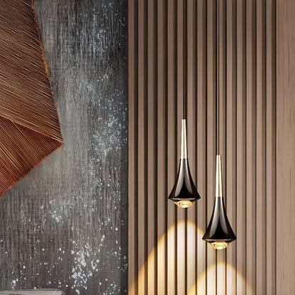 Suspension moderne en métal et verre, réglable, pour la cuisine