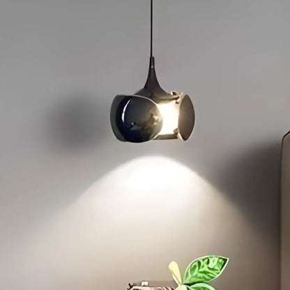 Suspension moderne en métal et verre, réglable, pour la cuisine