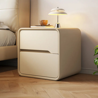 Table de chevet moderne avec tiroirs de rangement - Vert avocat