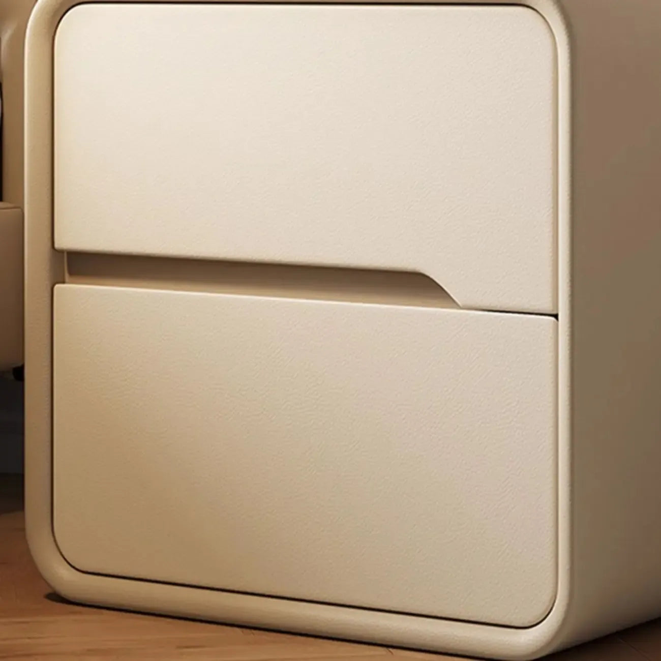 Table de chevet moderne avec tiroirs de rangement - Vert avocat