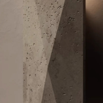 Applique murale extérieure rectangulaire grise moderne à 2 lumières LED