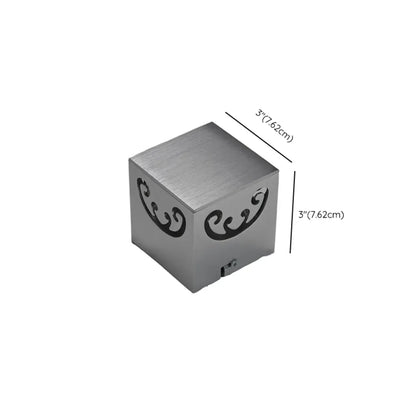 Applique murale triangulaire moderne argentée à LED pour la décoration intérieure