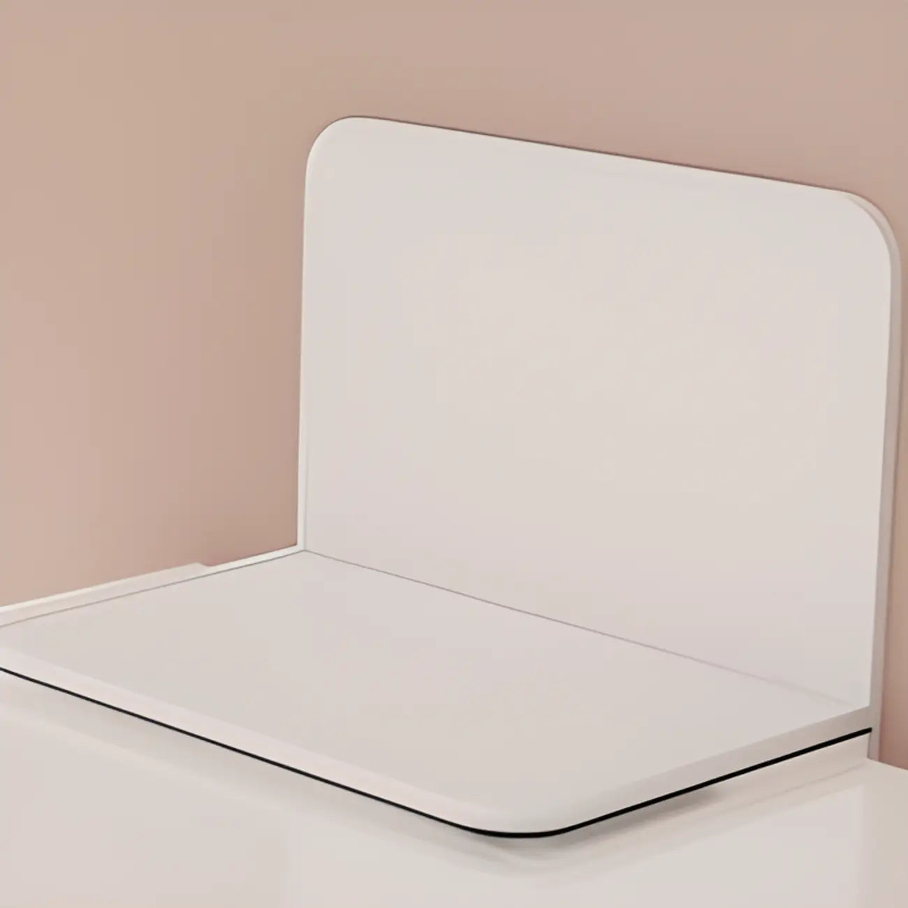 Meuble à chaussures mural en acier pour entrée avec 3 tiroirs rabattables