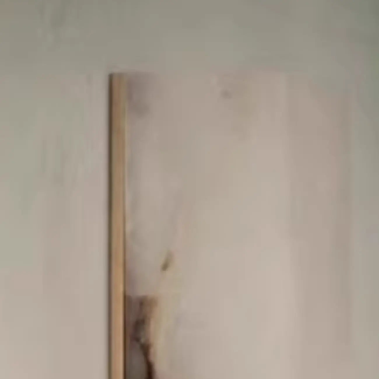 Applique murale Art Déco à 2 lumières incurvée en albâtre massif