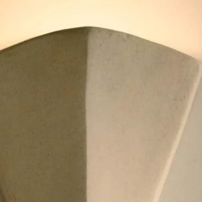 Applique murale moderne géométrique en métal blanc pour salon