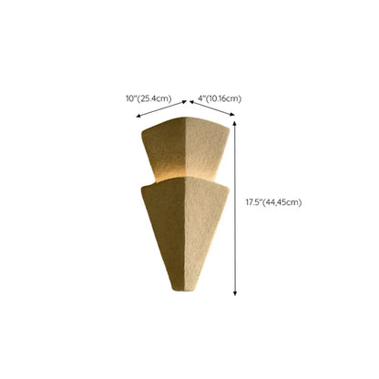 Applique murale moderne géométrique en métal blanc pour salon