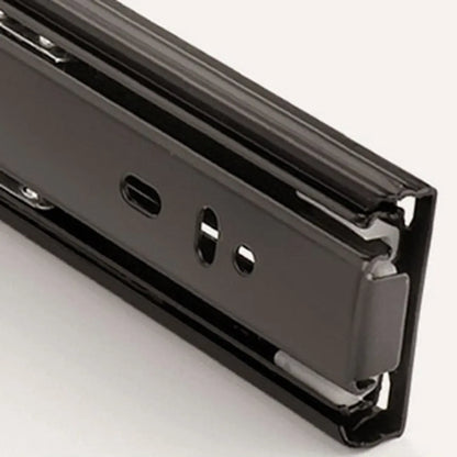 Table de chevet cubique à double tiroir en bois massif couleur noyer-brun