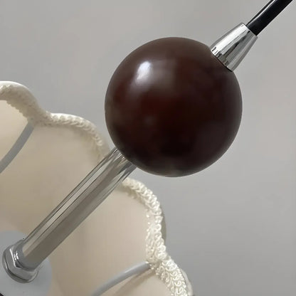 Suspension d'intérieur contemporaine à 3/5 lumières en tissu blanc