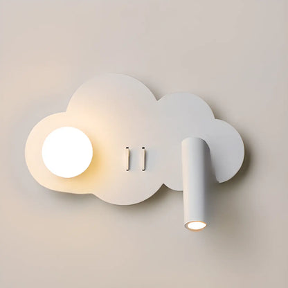 Applique murale LED élégante en métal réglable avec abat-jour en acrylique