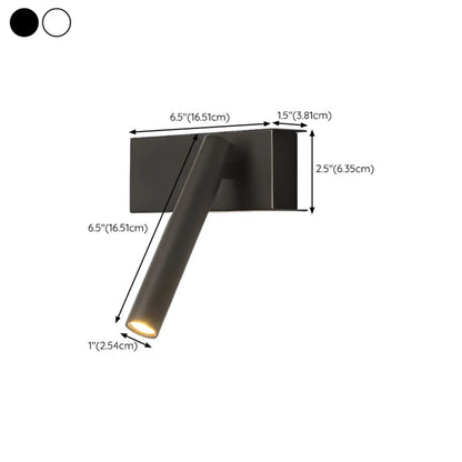 Applique murale LED élégante en métal réglable avec abat-jour en acrylique