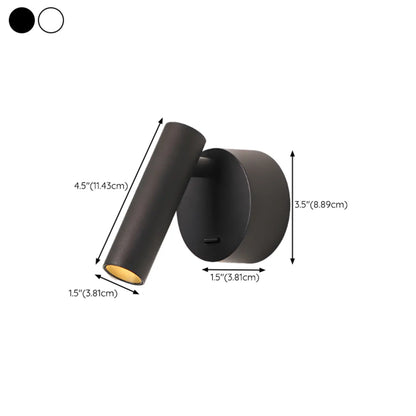 Applique murale LED élégante en métal réglable avec abat-jour en acrylique